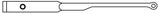 PFA31311 - 5/16" x 3/8" Smooth Steel File Arm Assembly