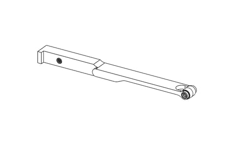 PFA32311 - 5/16" x 3/8" Knurled Steel File Arm Assembly