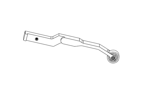 PFA63313 - 5/8" x 3/8" Urethane Bent File Arm Assembly