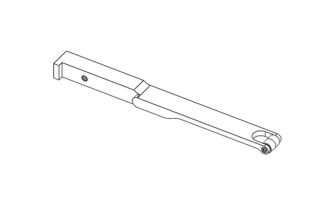 PFA22301 - 1/4" x 3/8" Knurled Steel File Arm Assembly